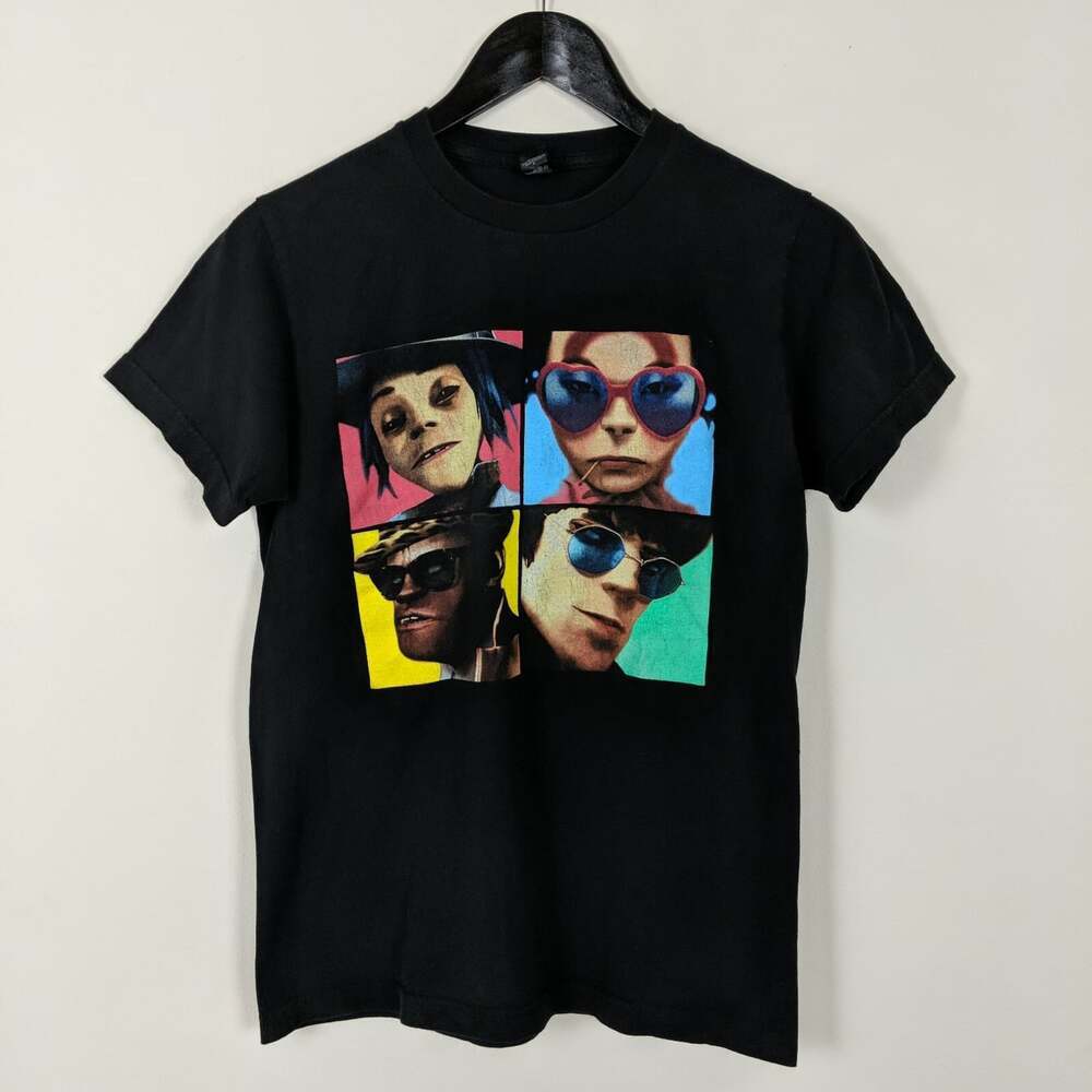 Gorillaz Humanz Tour 2017 Band Tee T Shirt Mens Small Tultex